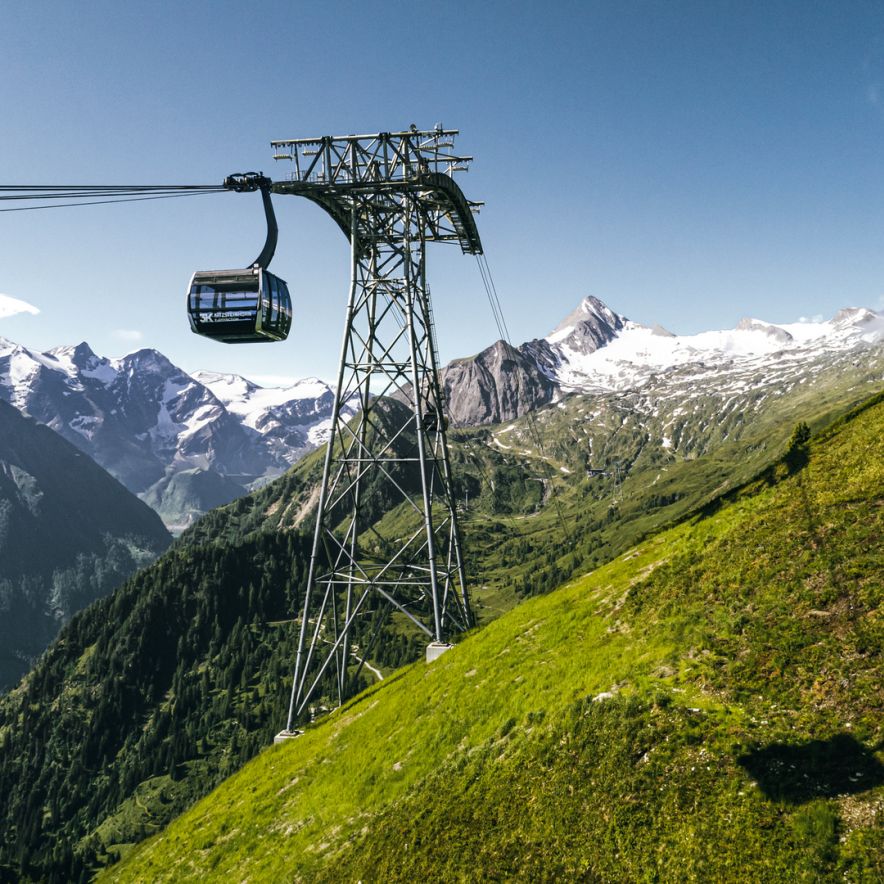 3K K-onnection mit Blick auf das Kitzsteinhorn
