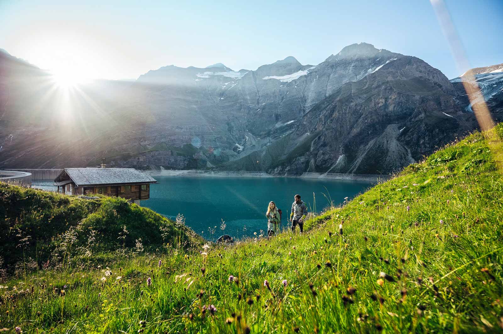 Wandern an den Hochgebirgsstauseen Kaprun